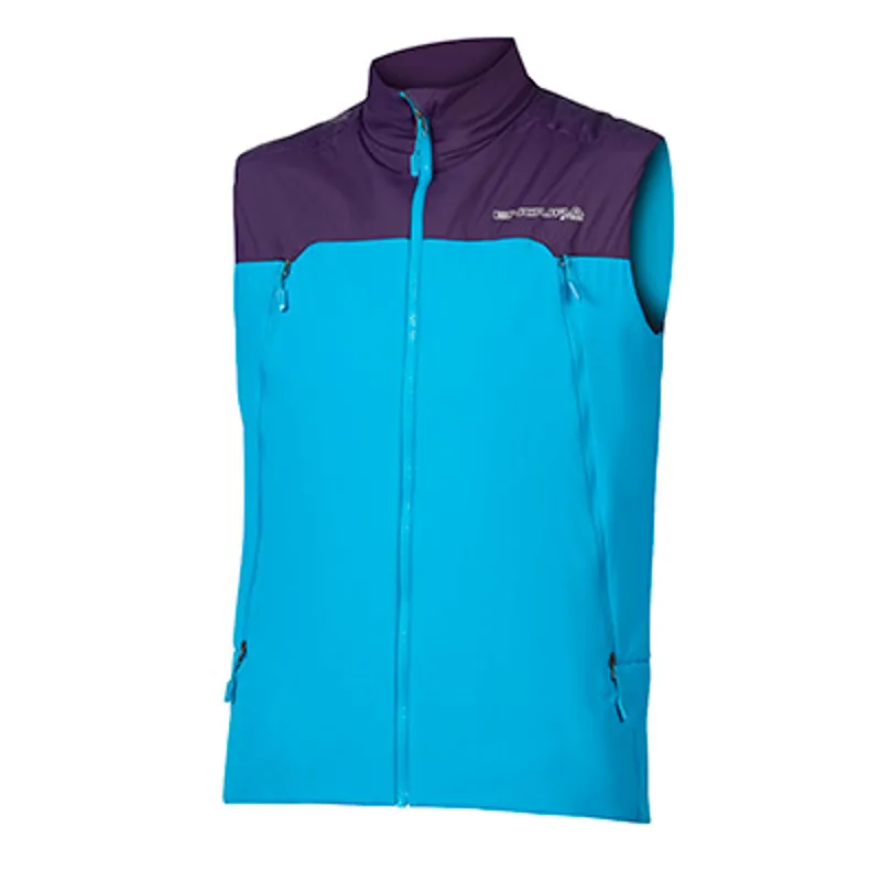 Endura MT500 Freezing Point Cycling Gilet in Electric Blue